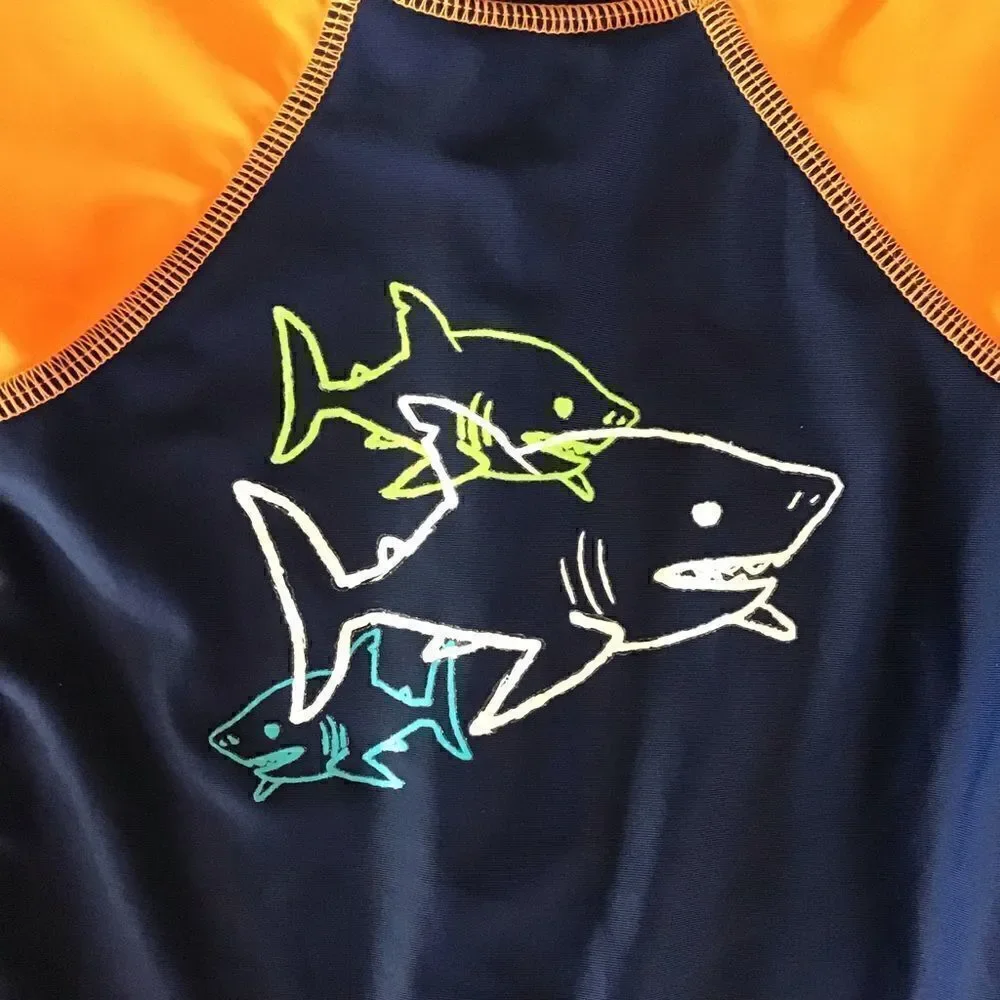 Floatmini Shark One Piece Rashguard 12m